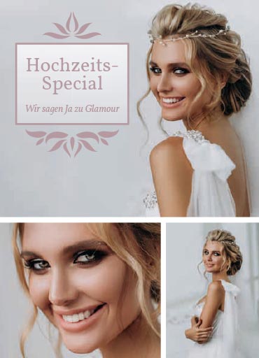 Braut Make-up, Maniküre - Hochzeit Special